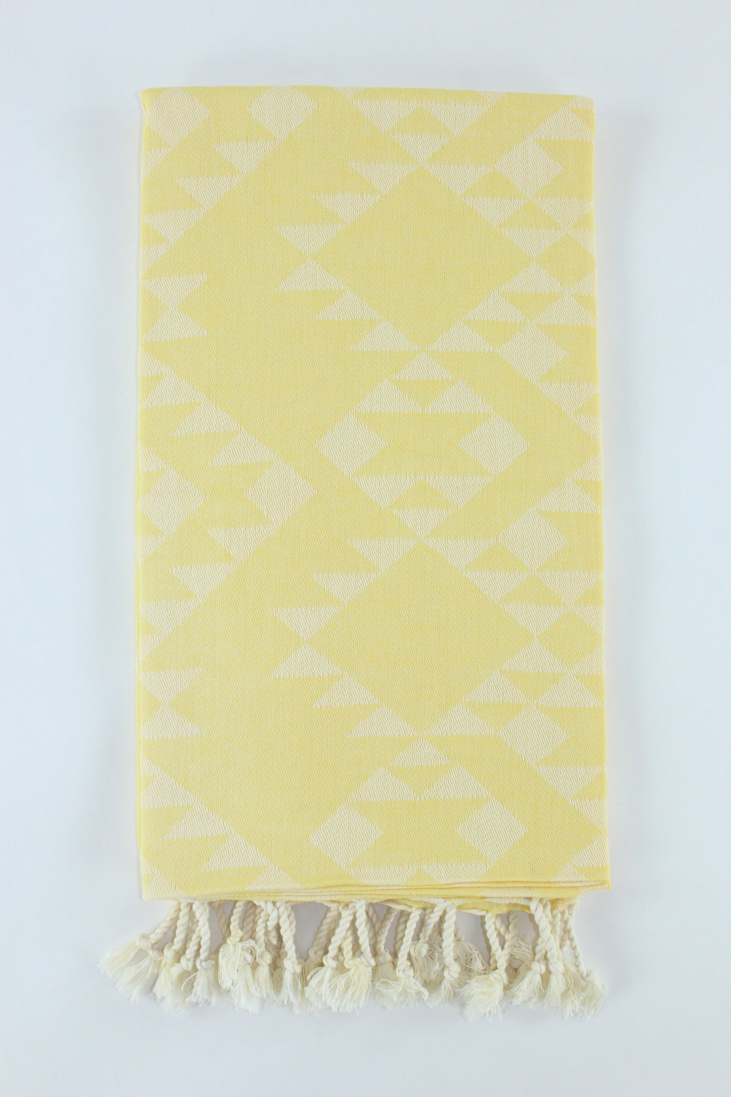 Premium Turkish Kilim Towel Peshtemal Fouta (Yellow)