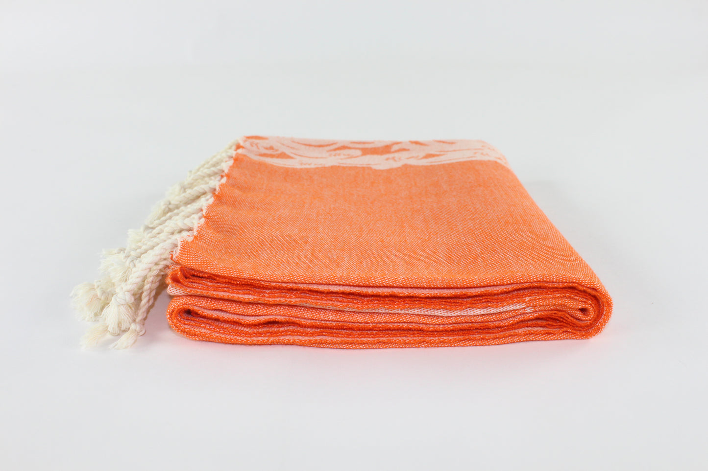 Premium Turkish Towel Peshtemal Fouta (Orange)