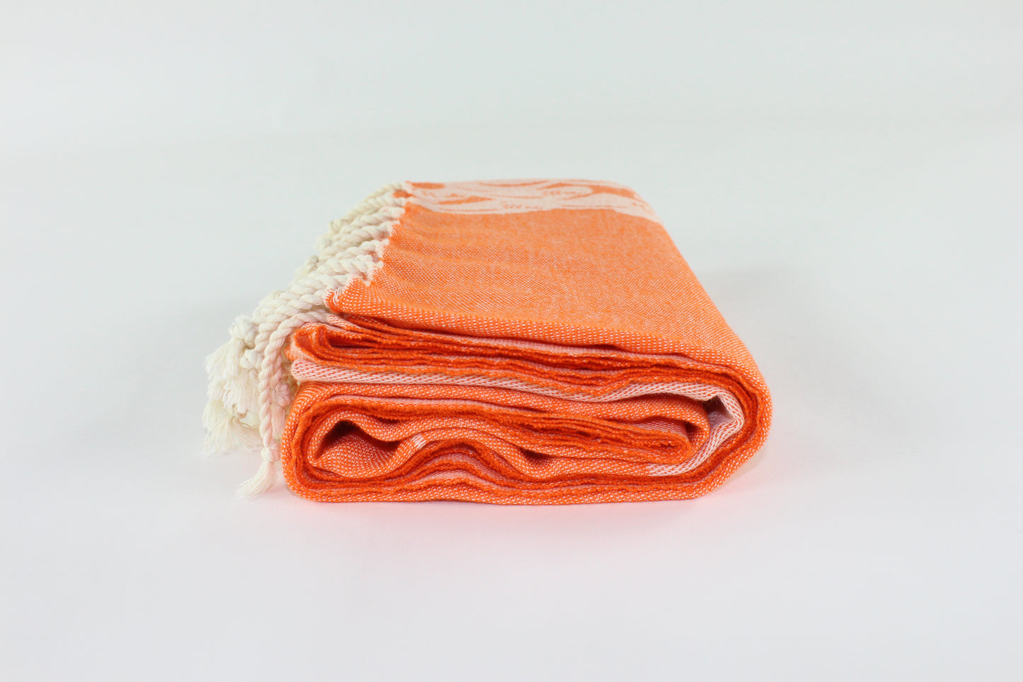 Premium Turkish Towel Peshtemal Fouta (Orange)