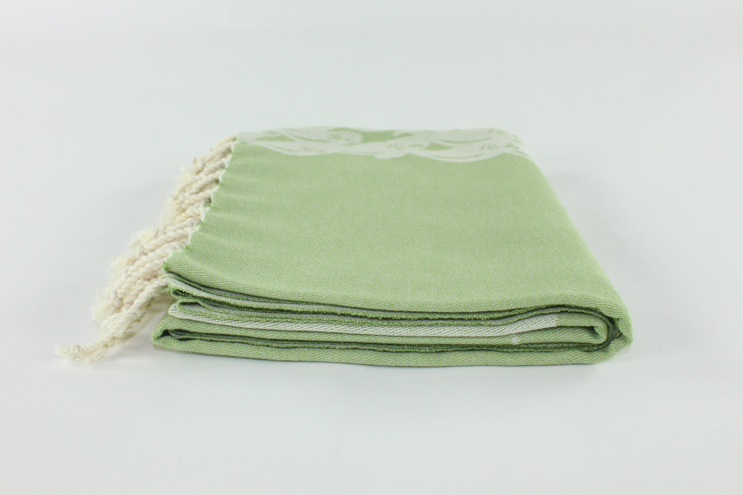 Premium Turkish Towel Peshtemal Fouta (Green)