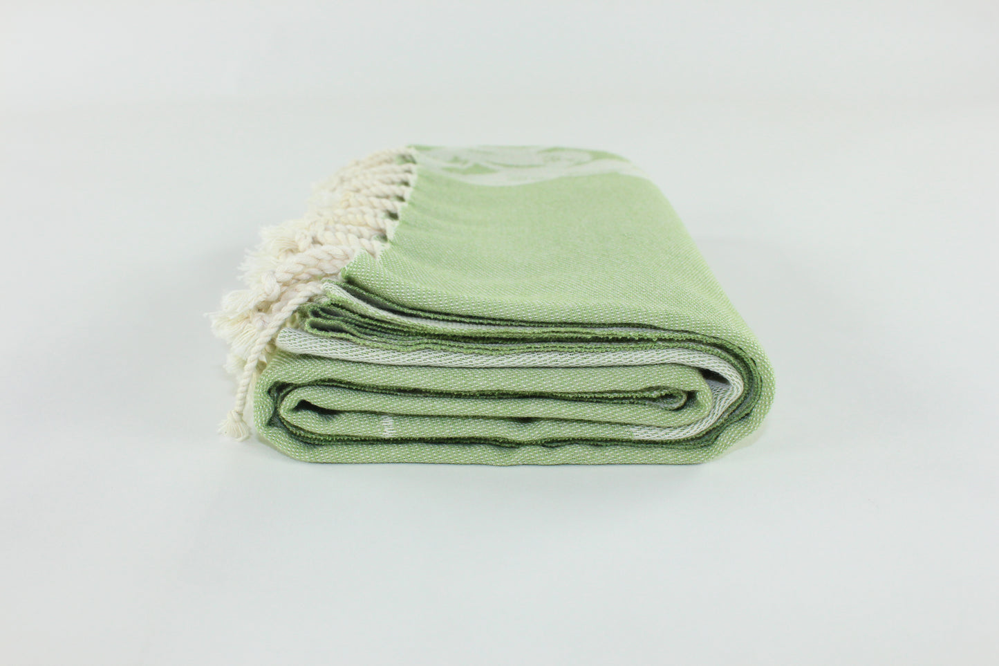 Premium Turkish Towel Peshtemal Fouta (Green)