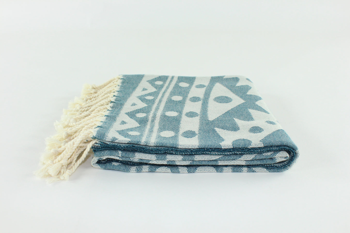 Premium Turkish Towel Peshtemal Fouta (Teal)