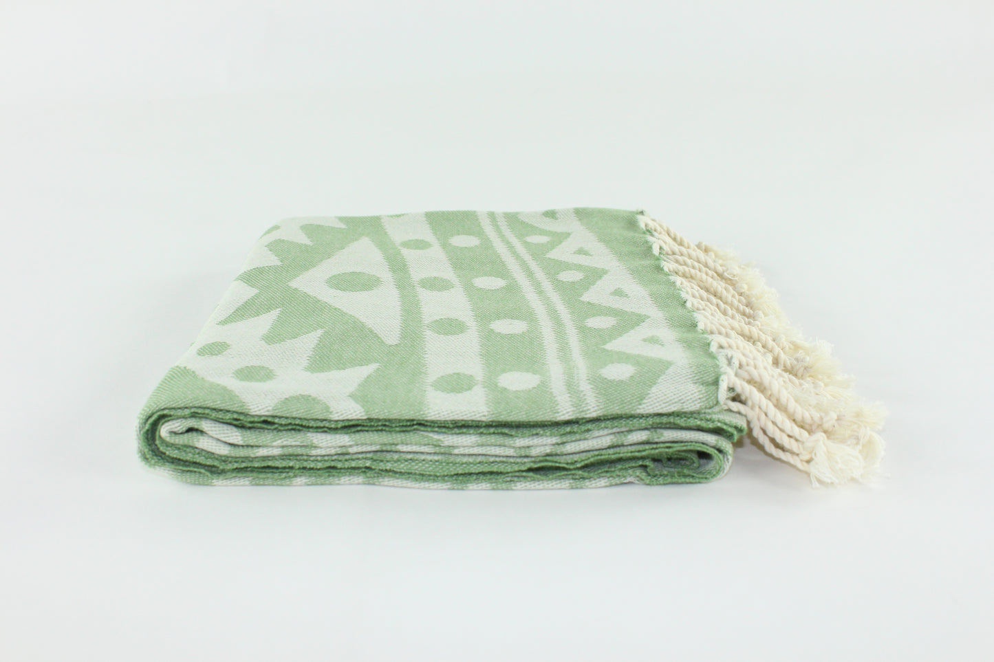 Premium Turkish Towel Peshtemal Fouta (Green)