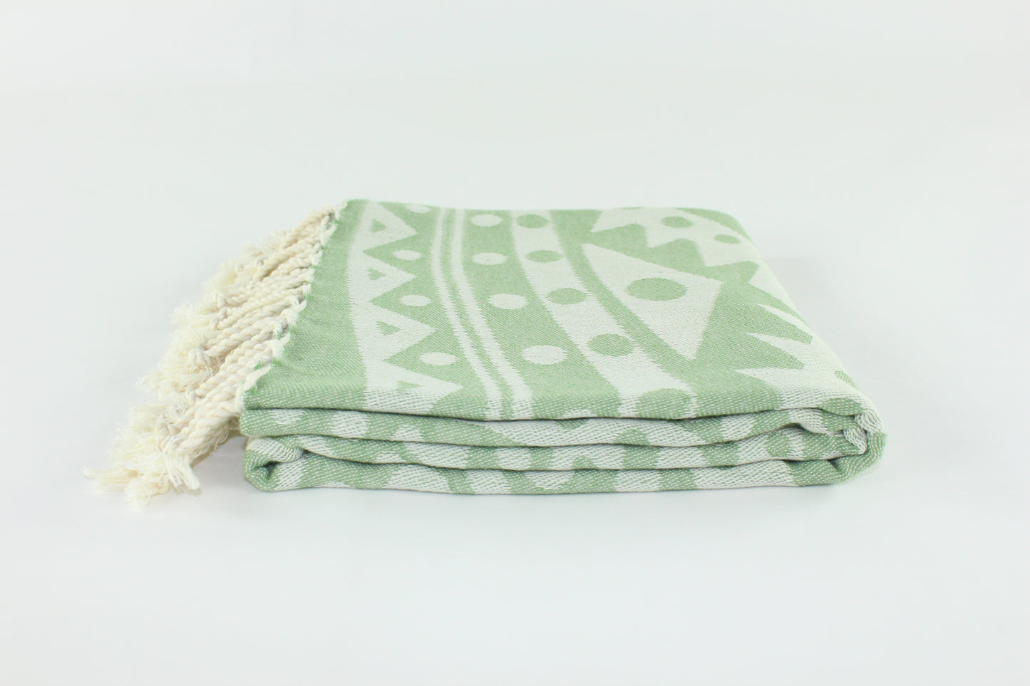 Premium Turkish Towel Peshtemal Fouta (Green)