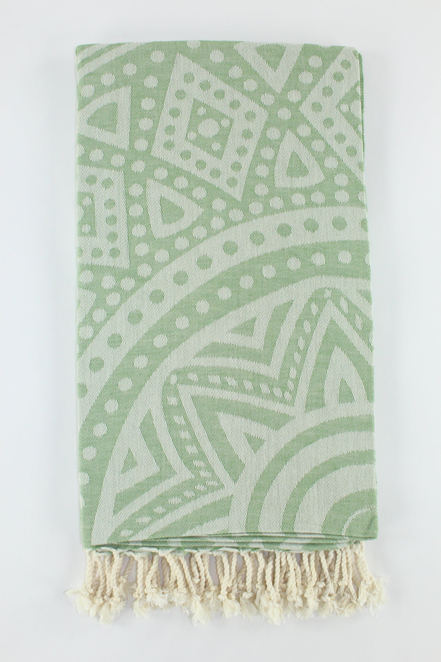 Premium Turkish Towel Peshtemal Fouta (Green)