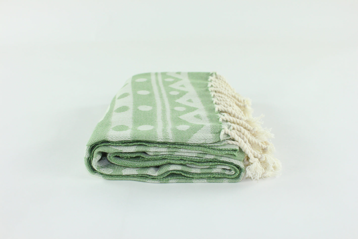 Premium Turkish Towel Peshtemal Fouta (Green)