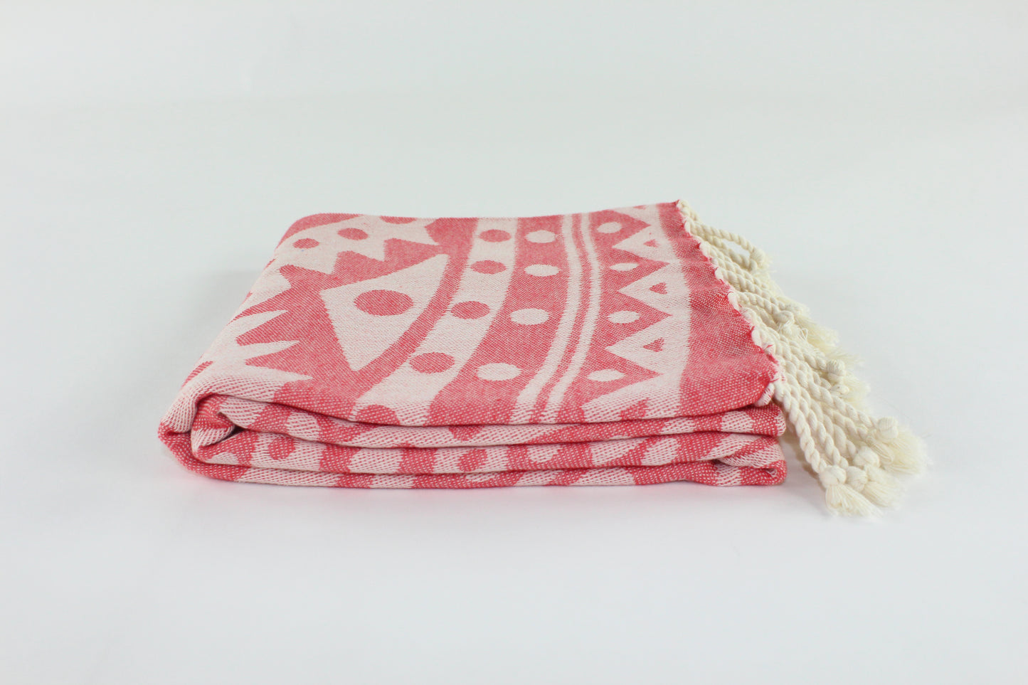 Premium Turkish Towel Peshtemal Fouta (Red)