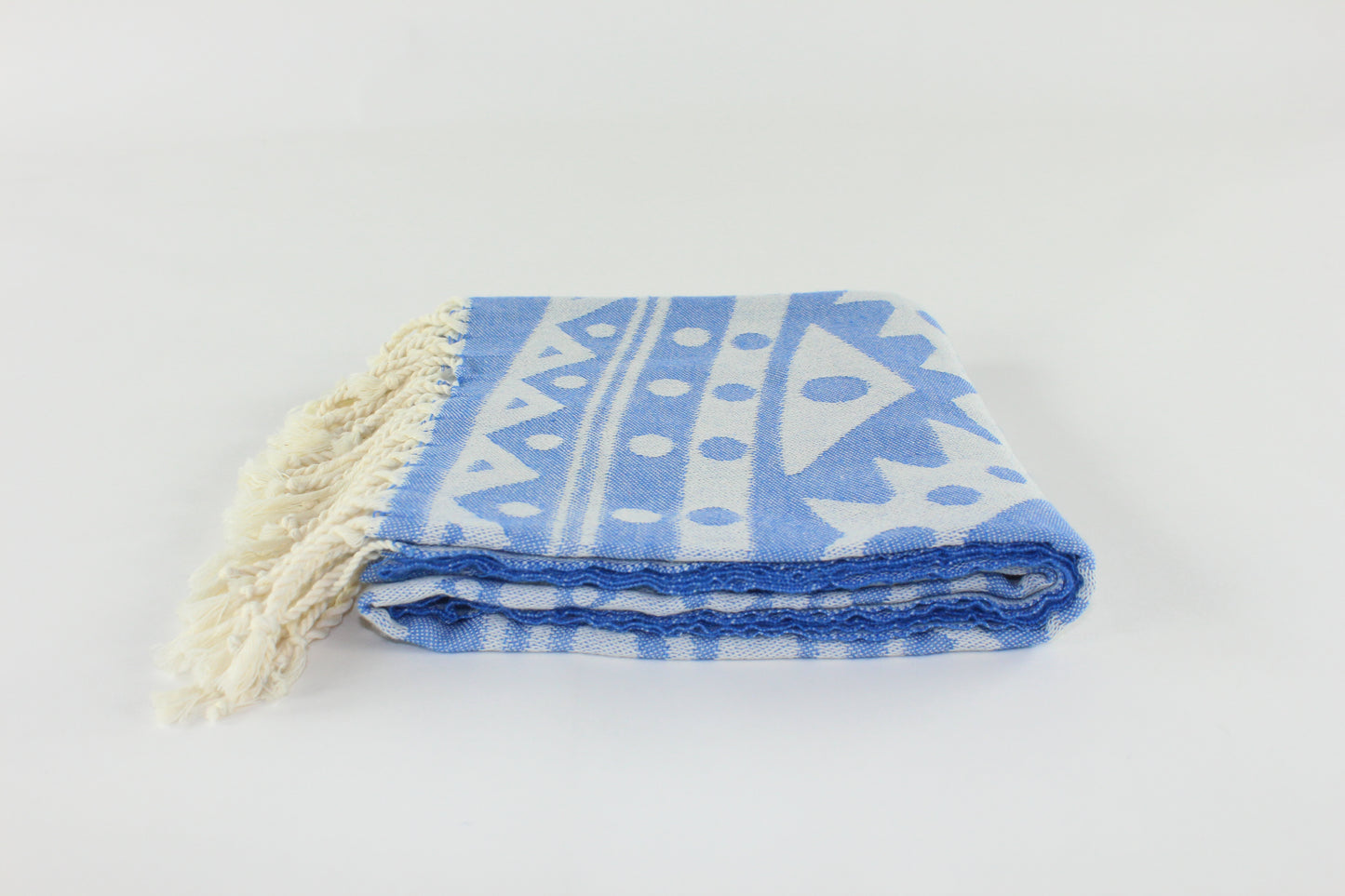 Premium Turkish Towel Peshtemal Fouta (Blue)