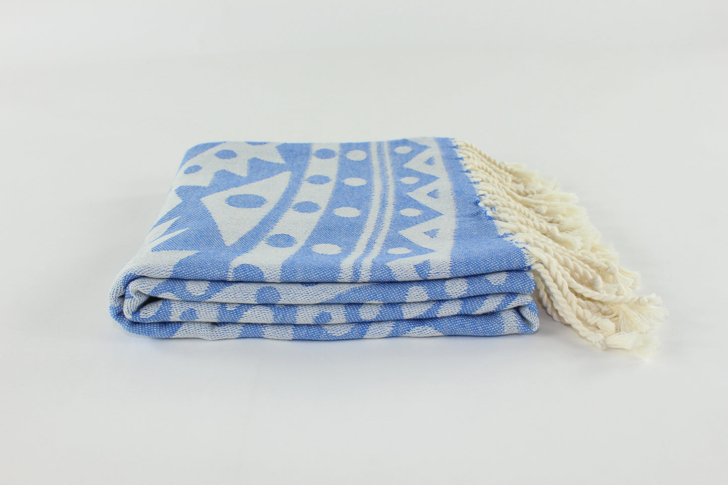 Premium Turkish Towel Peshtemal Fouta (Blue)