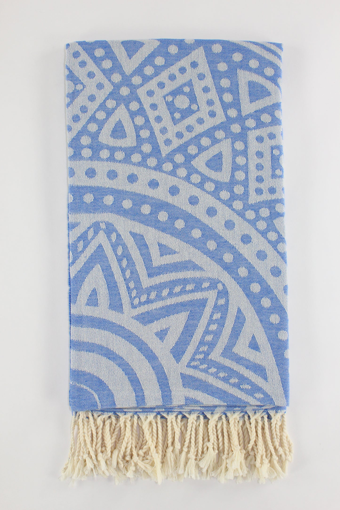 Premium Turkish Towel Peshtemal Fouta (Blue)