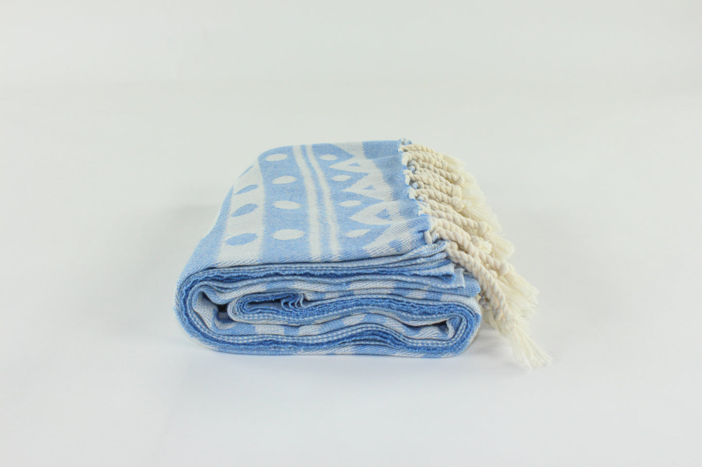 Premium Turkish Towel Peshtemal Fouta (Blue)