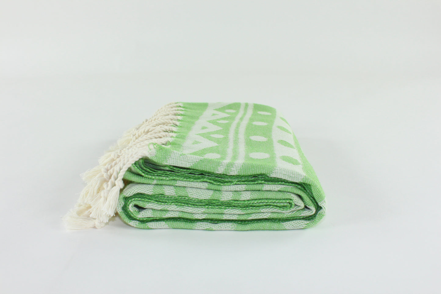 Premium Turkish Towel Peshtemal Fouta (Green)