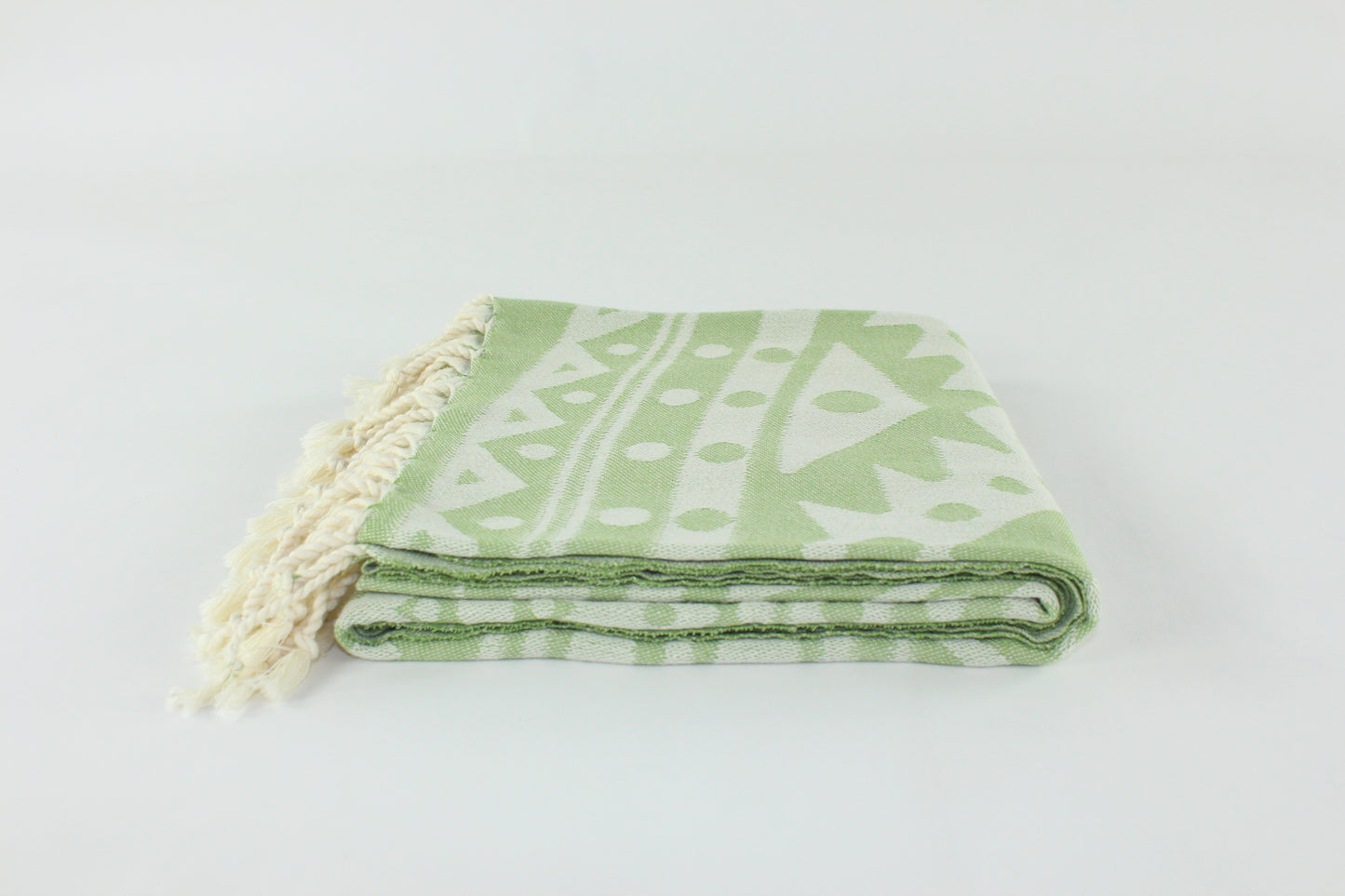 Premium Turkish Towel Peshtemal Fouta (Green)