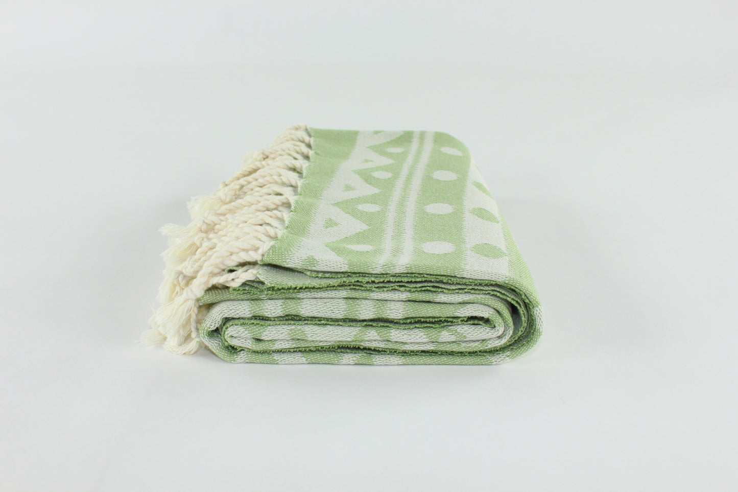 Premium Turkish Towel Peshtemal Fouta (Green)