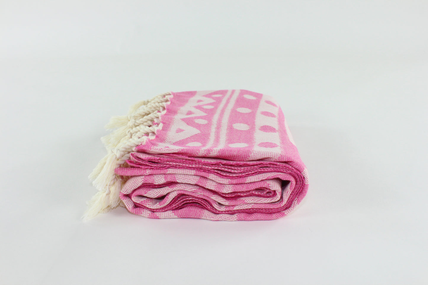 Premium Turkish Towel Peshtemal Fouta (Pink Fuchsia)