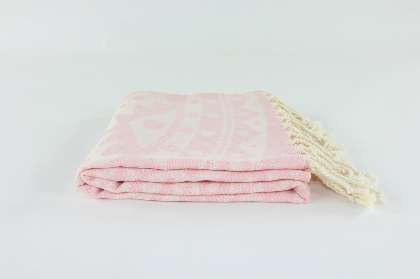 Premium Turkish Towel Peshtemal Fouta (Light Pink)