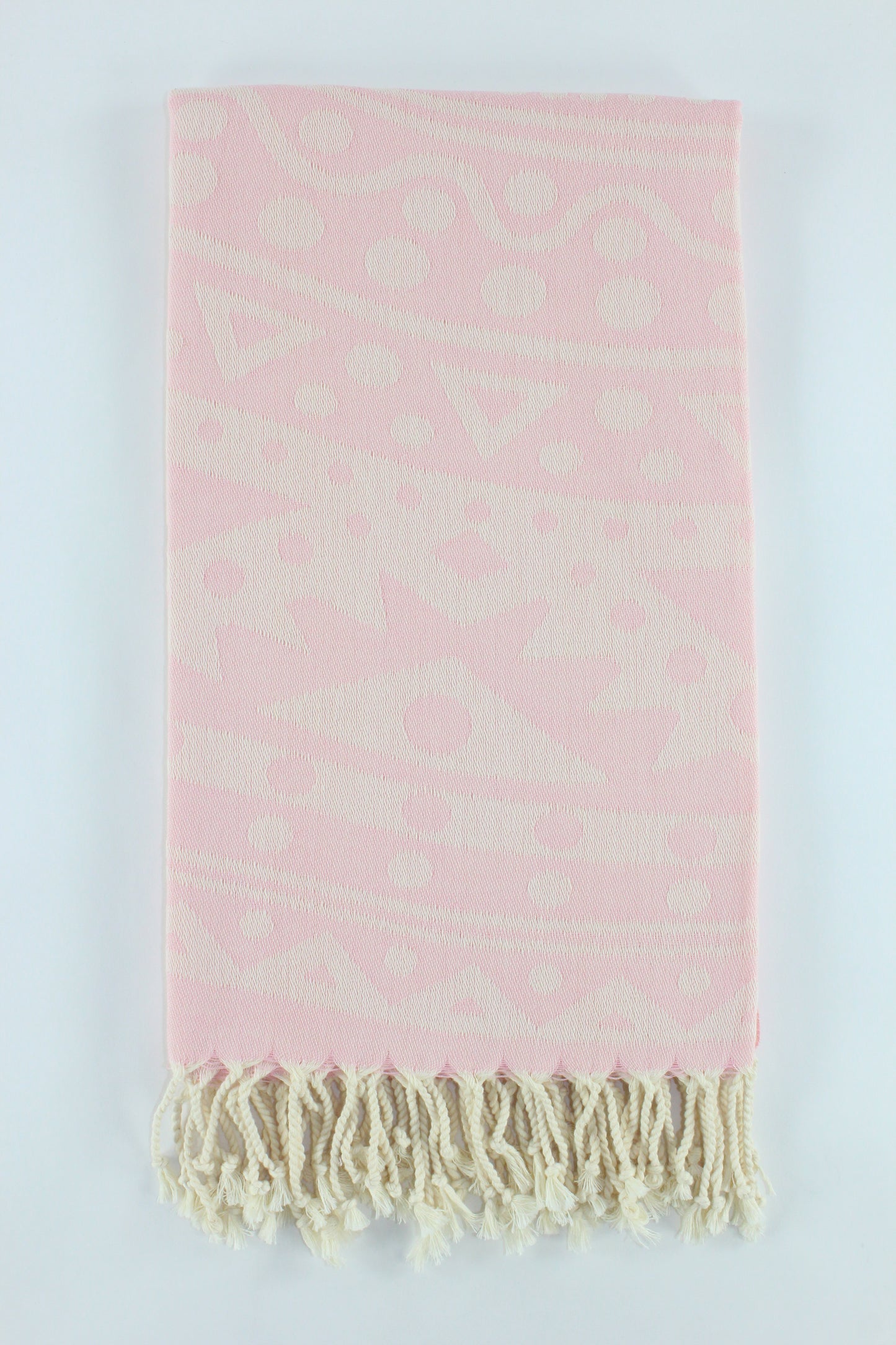 Premium Turkish Towel Peshtemal Fouta (Light Pink)