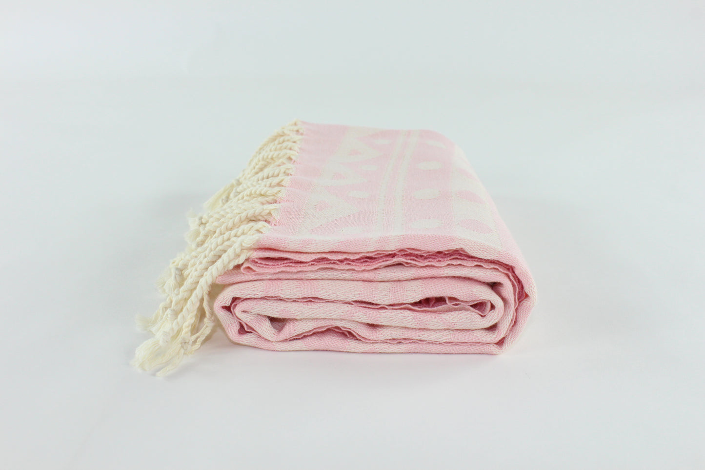 Premium Turkish Towel Peshtemal Fouta (Light Pink)