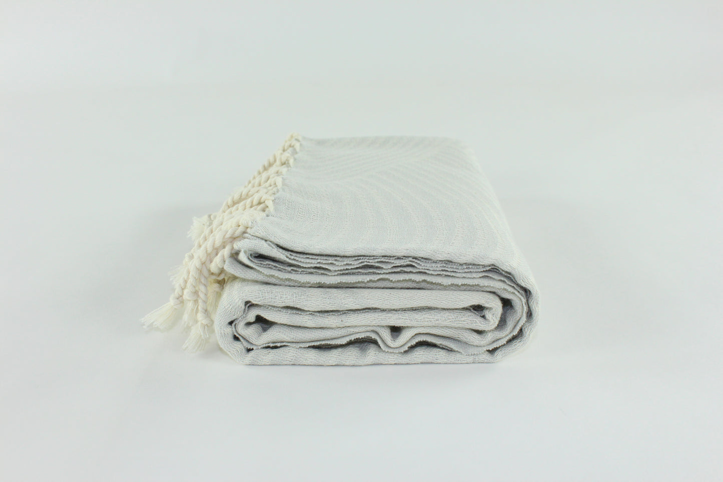 Premium Turkish Towel Peshtemal Fouta (Light Gray)