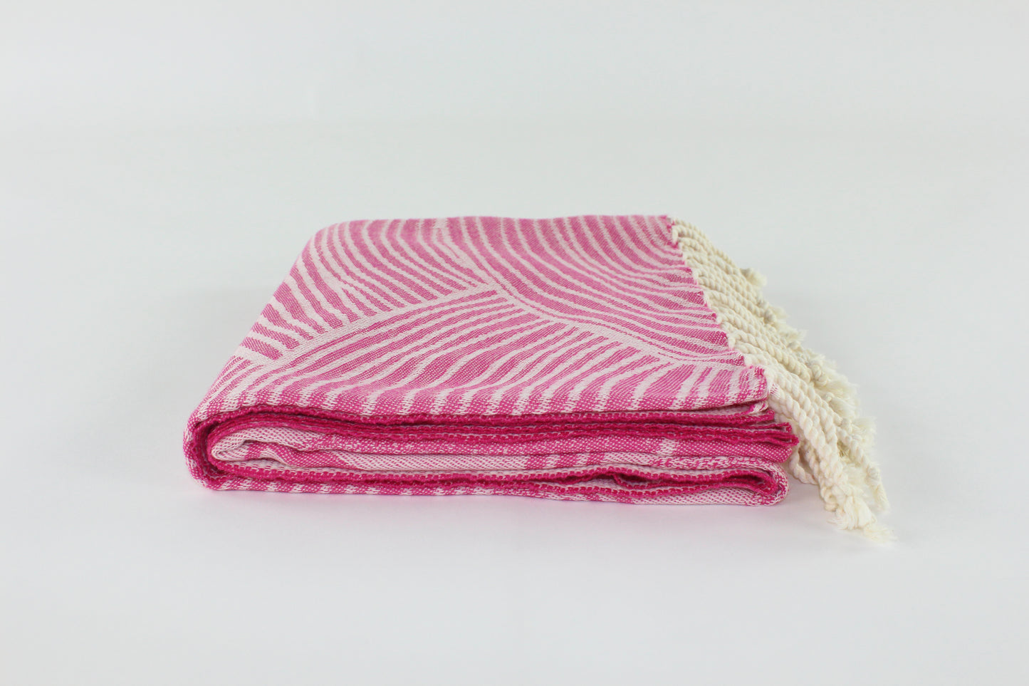 Premium Turkish Towel Peshtemal Fouta (Fuchsia)