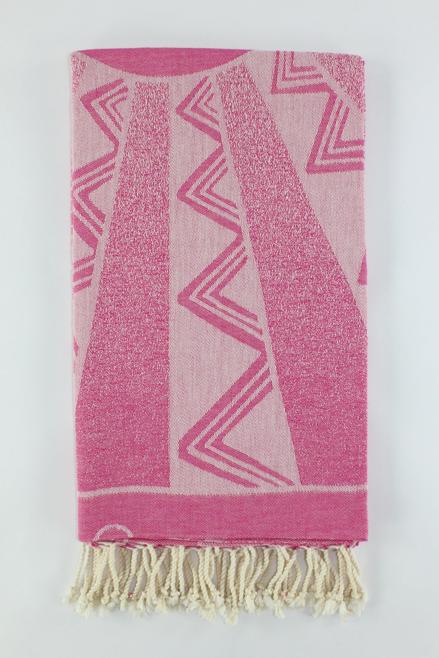 Premium Turkish Towel Peshtemal Fouta (Fuchsia)