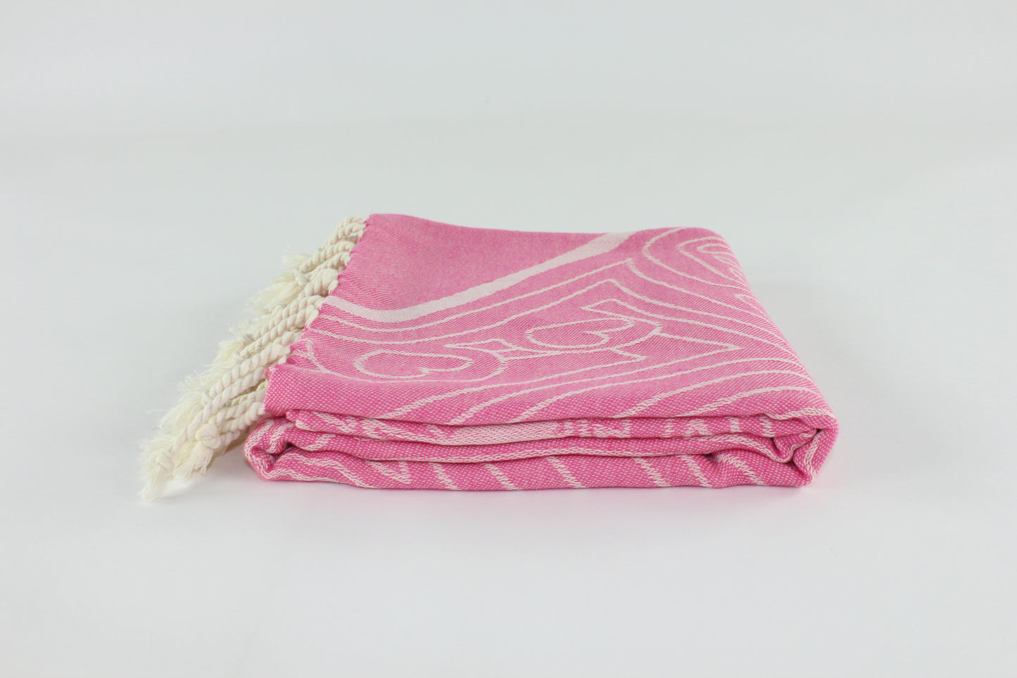 Premium Turkish Towel Peshtemal Fouta (Pink)