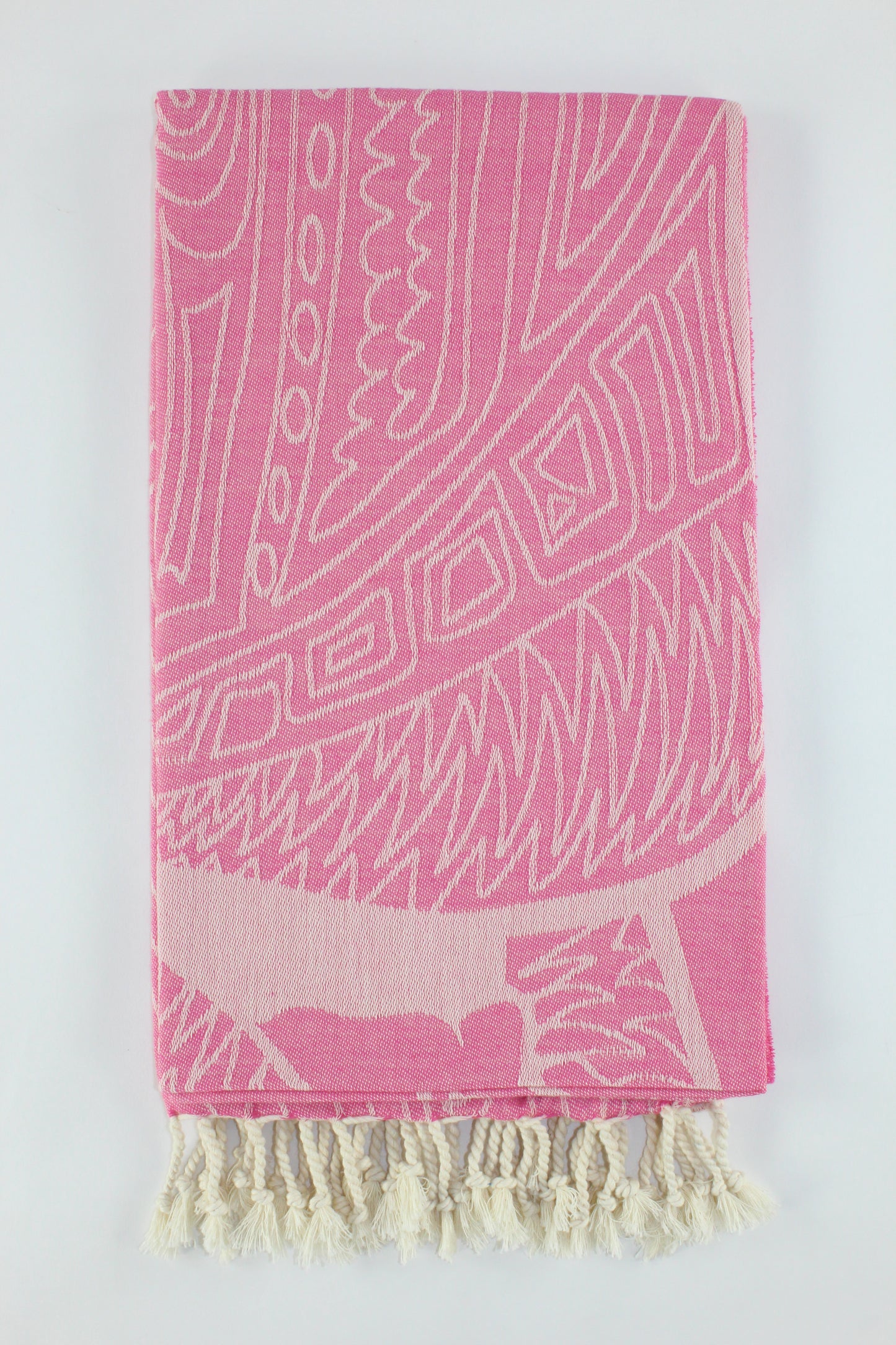 Premium Turkish Towel Peshtemal Fouta (Pink)