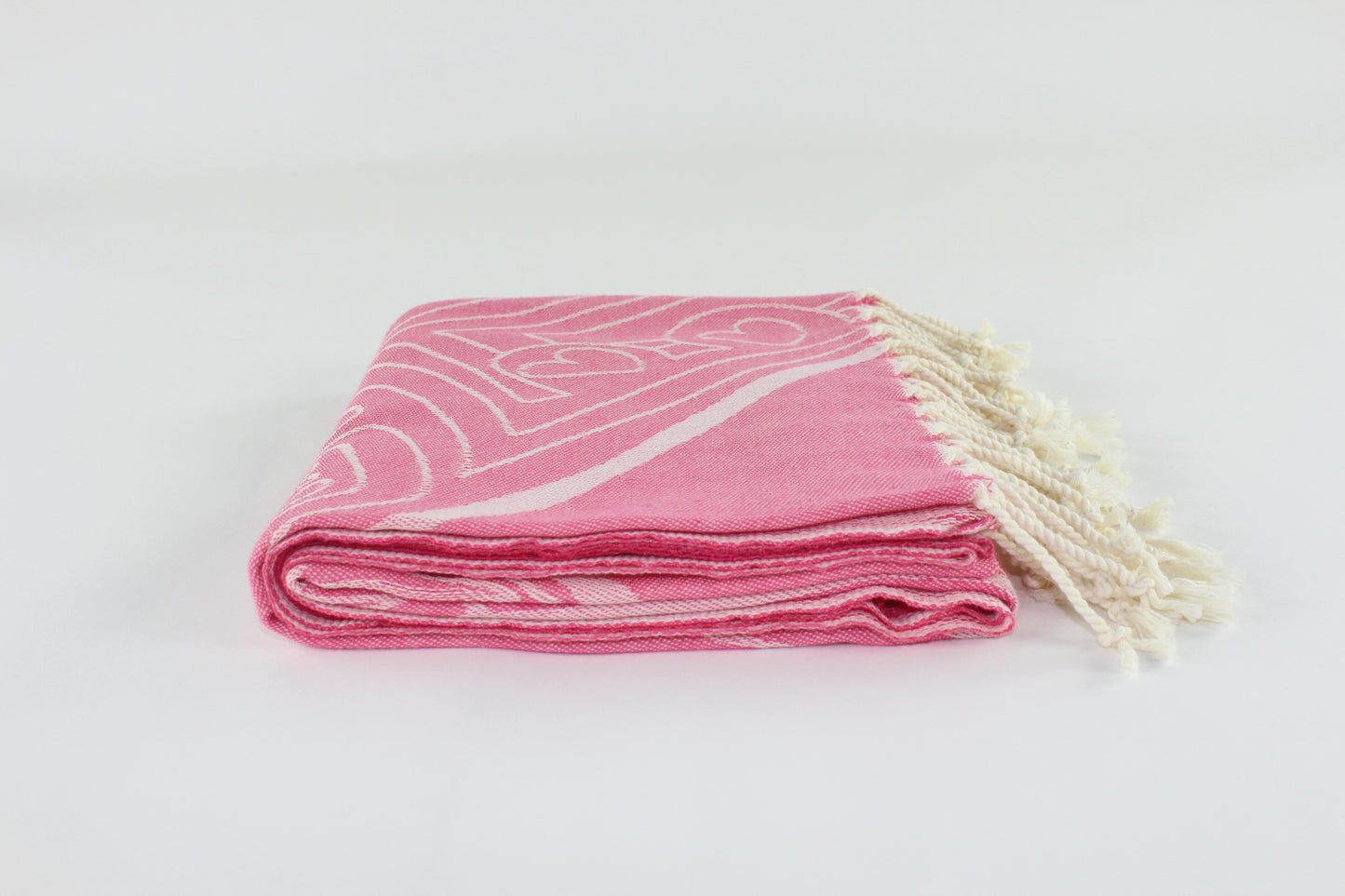 Premium Turkish Towel Peshtemal Fouta (Pink)