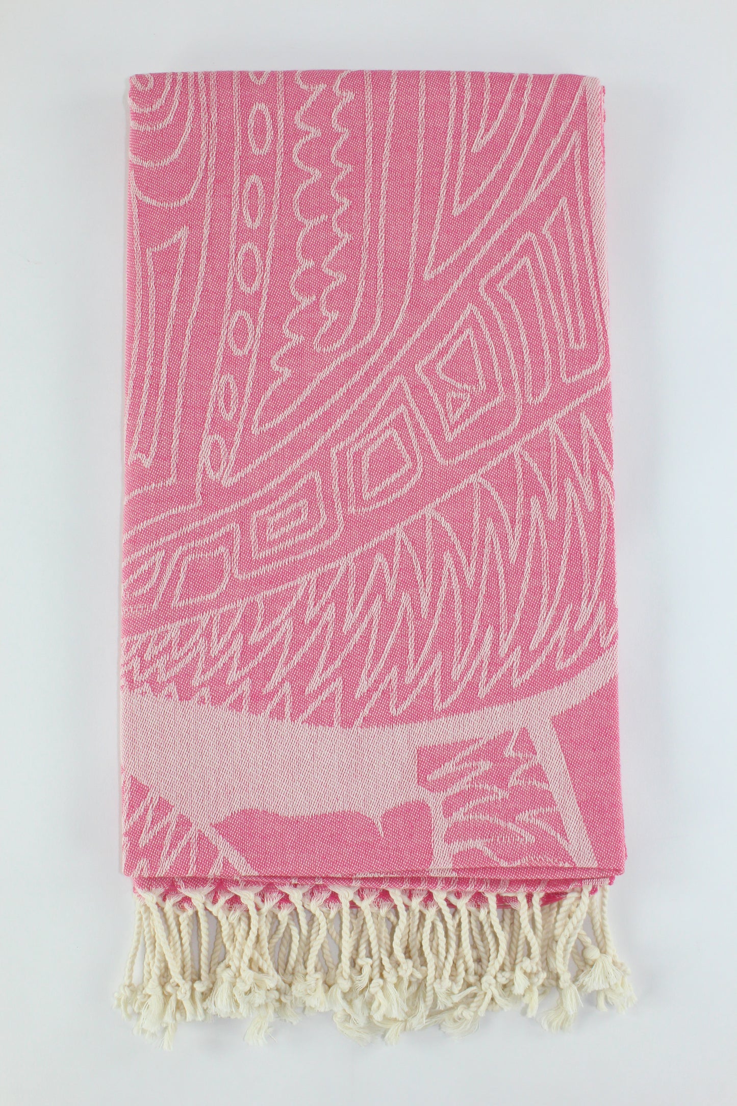 Premium Turkish Towel Peshtemal Fouta (Pink)