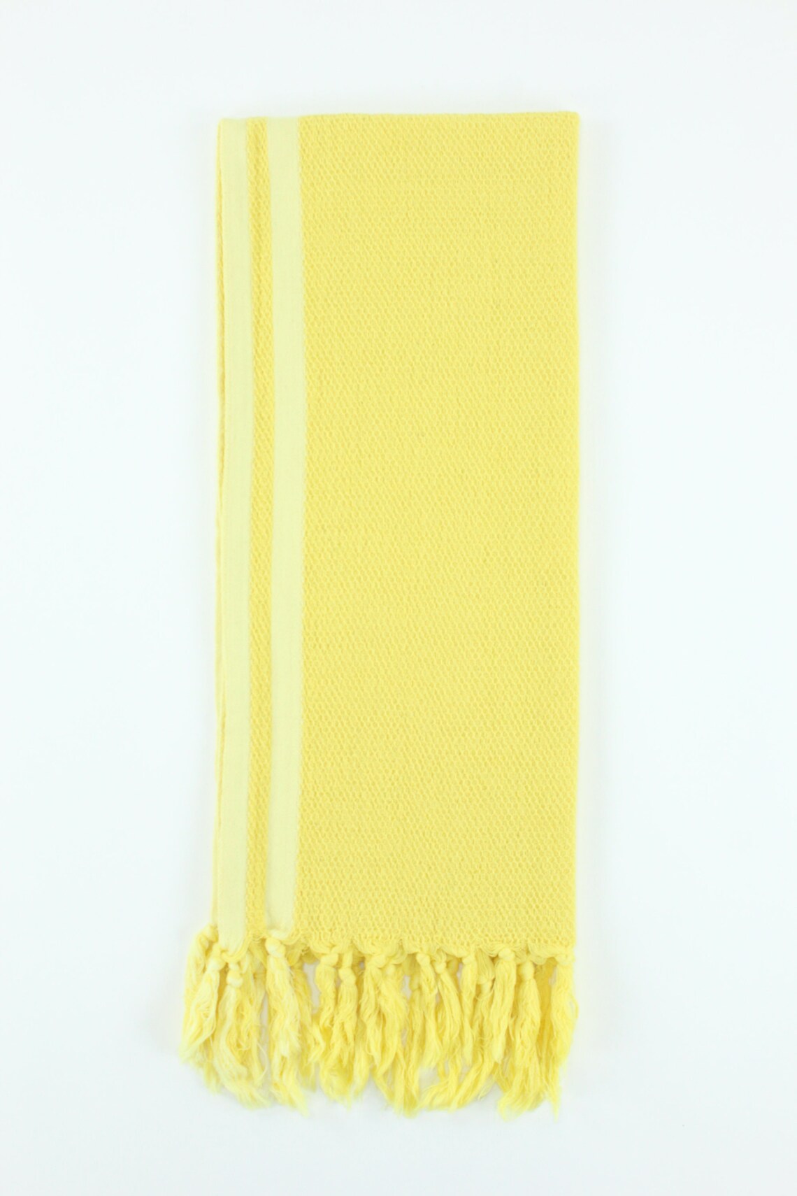 Premium Turkish Towel Peshtemal Fouta (Yellow)