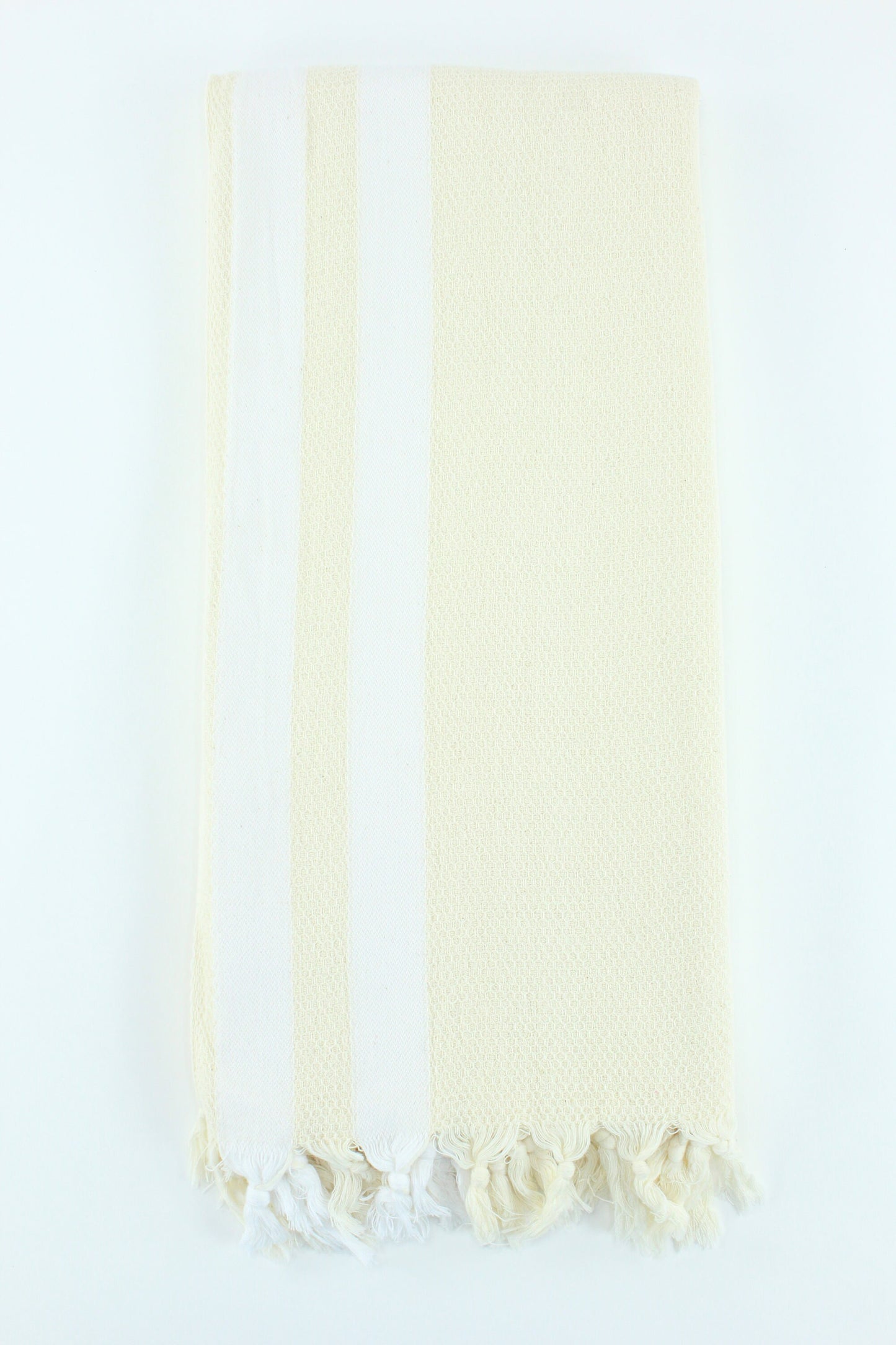Premium Turkish Towel Peshtemal Fouta (Ivory)