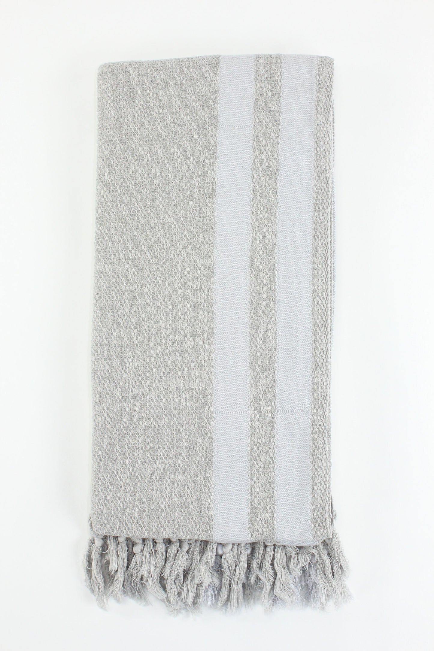 Premium Turkish Towel Peshtemal Fouta (Light Gray)